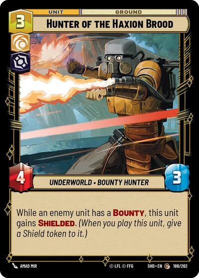Hunter of the Haxion Brood - Foil (Shadows of the Galaxy)(SHD-186/262)(C)