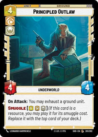 Principled Outlaw (Shadows of the Galaxy)(SHD-201/262)(C)