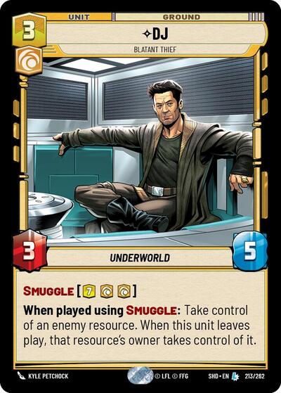 DJ, Blatant Thief - Foil (Shadows of the Galaxy)(SHD-213/262)(L)