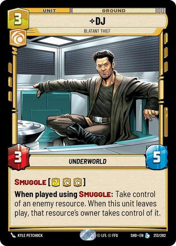 DJ, Blatant Thief (Shadows of the Galaxy)(SHD-213/262)(L)