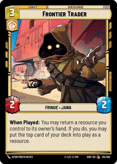 Frontier Trader - Foil (Shadows of the Galaxy)(SHD-214/262)(C)