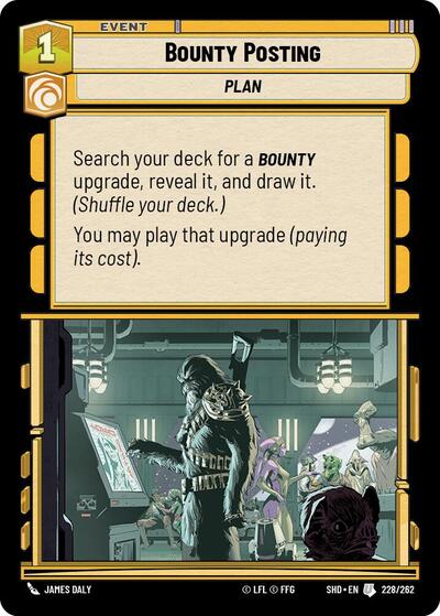 Bounty Posting (Shadows of the Galaxy)(SHD-228/262)(U)