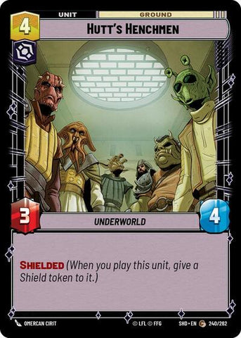 Hutt's Henchmen - Foil (Shadows of the Galaxy)(SHD-240/262)(C)