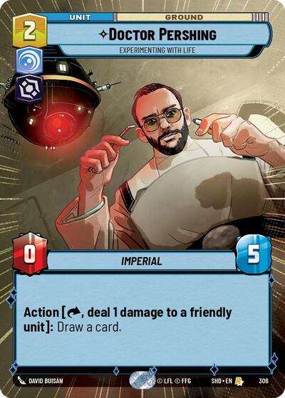 Doctor Pershing, Experimenting With Life - Hyperspace (Shadows of the Galaxy)(SHD-306/522)(R)