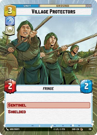 Village Protectors - Hyperspace - Foil (Shadows of the Galaxy)(SHD-319/522)(C)