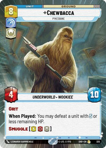 Chewbacca, Pykesbane - Hyperspace (Shadows of the Galaxy)(SHD-325/522)(R)
