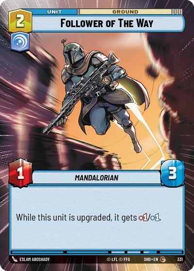 Follower of the Way - Hyperspace - Foil (Shadows of the Galaxy)(SHD-331/522)(C)