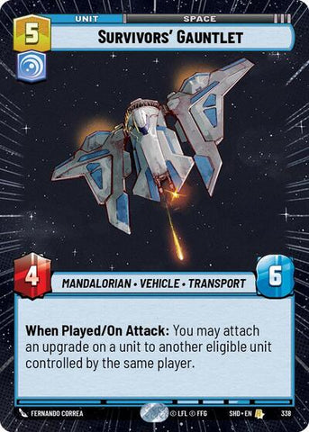 Survivors' Gauntlet - Hyperspace - Foil (Shadows of the Galaxy)(SHD-338/522)(R)