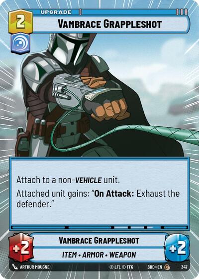 Vambrace Grappleshot - Hyperspace (Shadows of the Galaxy)(SHD-347/522)(C)