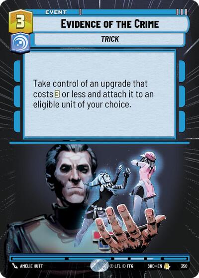 Evidence of the Crime - Hyperspace - Foil (Shadows of the Galaxy)(SHD-350/522)(R)