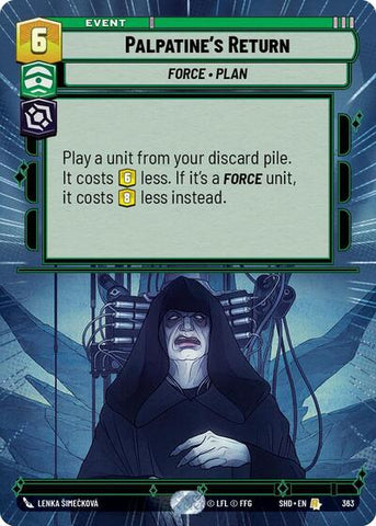 Palpatine's Return - Hyperspace (Shadows of the Galaxy)(SHD-363/522)(R)