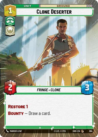 Clone Deserter - Hyperspace - Foil (Shadows of the Galaxy)(SHD-364/522)(C)
