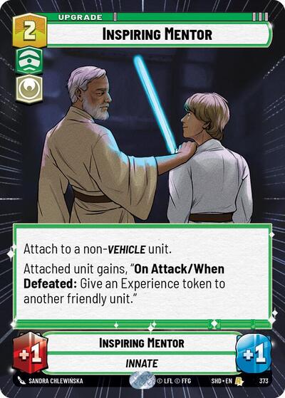 Inspiring Mentor - Hyperspace - Foil (Shadows of the Galaxy)(SHD-373/522)(R)