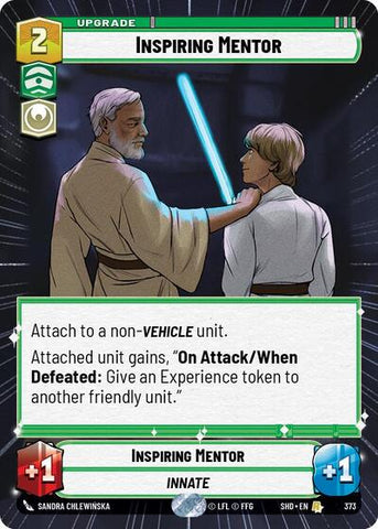 Inspiring Mentor - Hyperspace - Foil (Shadows of the Galaxy)(SHD-373/522)(R)