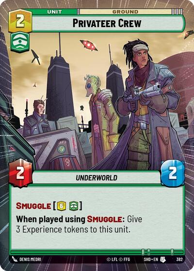Privateer Crew - Hyperspace - Foil (Shadows of the Galaxy)(SHD-382/522)(U)