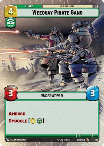 Weequay Pirate Gang - Hyperspace - Foil (Shadows of the Galaxy)(SHD-388/522)(C)