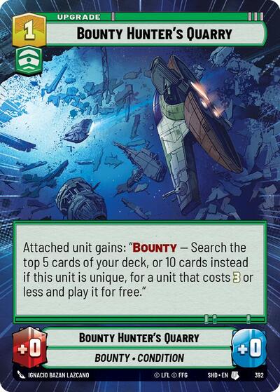 Bounty Hunter's Quarry - Hyperspace (Shadows of the Galaxy)(SHD-392/522)(U)