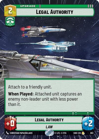 Legal Authority - Hyperspace (Shadows of the Galaxy)(SHD-393/522)(R)