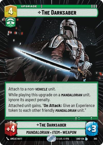 The Darksaber - Hyperspace (Shadows of the Galaxy)(SHD-395/522)(L)
