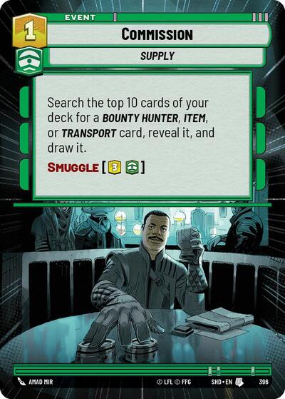 Commission - Hyperspace - Foil (Shadows of the Galaxy)(SHD-396/522)(U)