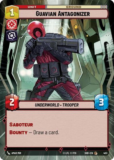 Guavian Antagonizer - Hyperspace (Shadows of the Galaxy)(SHD-403/522)(C)