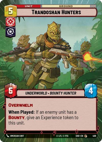 Trandoshan Hunters - Hyperspace - Foil (Shadows of the Galaxy)(SHD-409/522)(C)