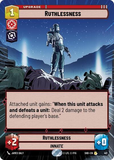 Ruthlessness - Hyperspace - Foil (Shadows of the Galaxy)(SHD-412/522)(R)