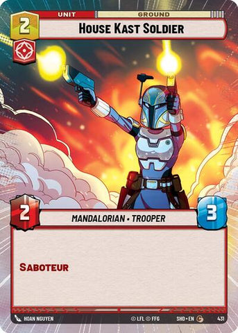 House Kast Soldier - Hyperspace (Shadows of the Galaxy)(SHD-431/522)(C)