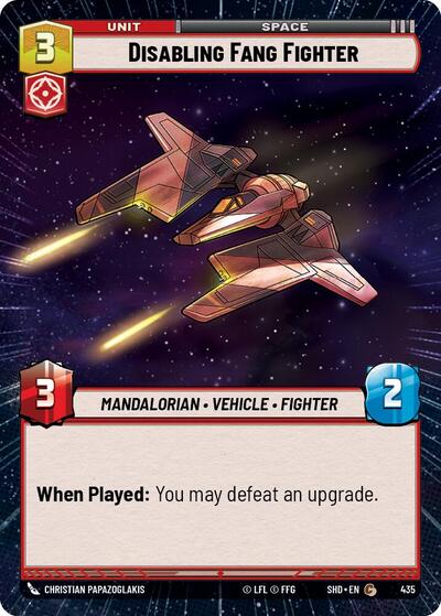 Disabling Fang Fighter - Hyperspace (Shadows of the Galaxy)(SHD-435/522)(C)