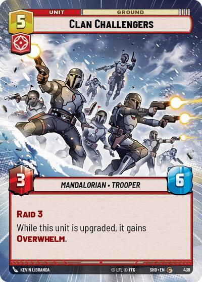 Clan Challengers - Hyperspace - Foil (Shadows of the Galaxy)(SHD-438/522)(C)