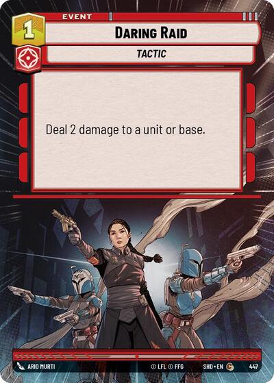 Daring Raid - Hyperspace - Foil (Shadows of the Galaxy)(SHD-447/522)(C)