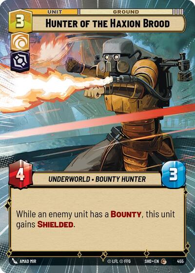 Hunter of the Haxion Brood - Hyperspace - Foil (Shadows of the Galaxy)(SHD-455/522)(C)