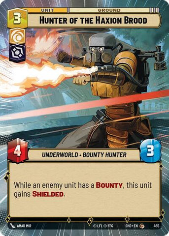 Hunter of the Haxion Brood - Hyperspace - Foil (Shadows of the Galaxy)(SHD-455/522)(C)