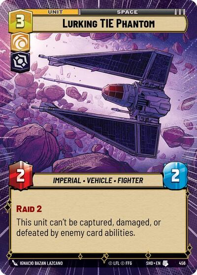 Lurking TIE Phantom - Hyperspace - Foil (Shadows of the Galaxy)(SHD-456/522)(U)