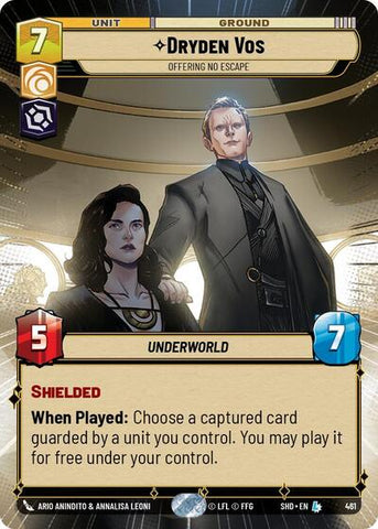 Dryden Vos, Offering No Escape - Hyperspace (Shadows of the Galaxy)(SHD-461/522)(L)