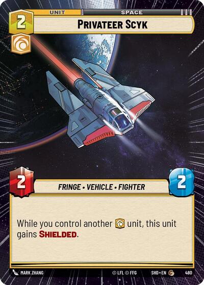 Privateer Scyk - Hyperspace - Foil (Shadows of the Galaxy)(SHD-480/522)(C)