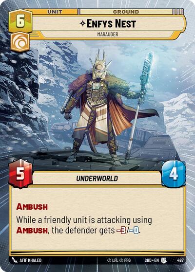 Enfys Nest, Marauder - Hyperspace - Foil (Shadows of the Galaxy)(SHD-487/522)(U)