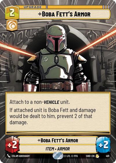 Boba Fett's Armor - Hyperspace (Shadows of the Galaxy)(SHD-491/522)(R)