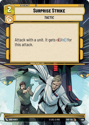 Surprise Strike - Hyperspace - Foil (Shadows of the Galaxy)(SHD-498/522)(C)