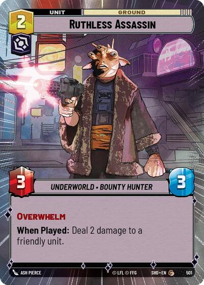 Ruthless Assassin - Hyperspace (Shadows of the Galaxy)(SHD-501/522)(C)