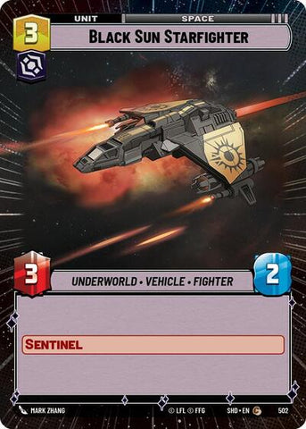 Black Sun Starfighter - Hyperspace (Shadows of the Galaxy)(SHD-502/522)(C)