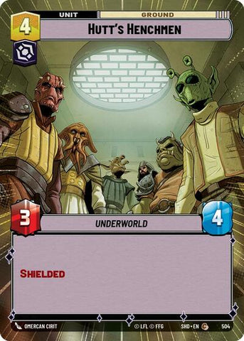 Hutt's Henchmen - Hyperspace - Foil (Shadows of the Galaxy)(SHD-504/522)(C)