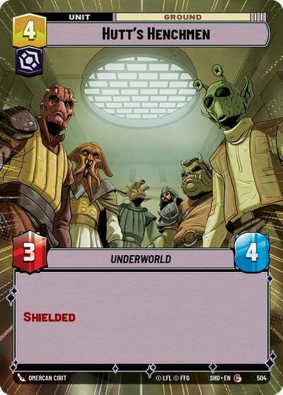 Hutt's Henchmen - Hyperspace (Shadows of the Galaxy)(SHD-504/522)(C)