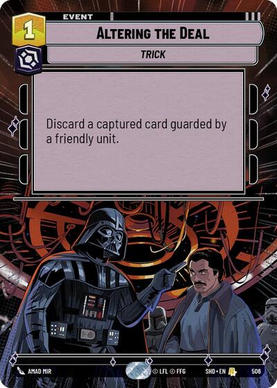 Altering the Deal - Hyperspace - Foil (Shadows of the Galaxy)(SHD-506/522)(R)