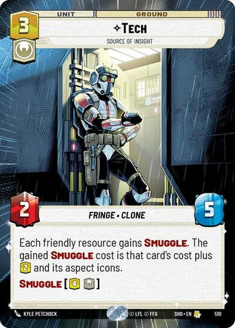 Tech, Source of Insight - Hyperspace - Foil (Shadows of the Galaxy)(SHD-510/522)(R)