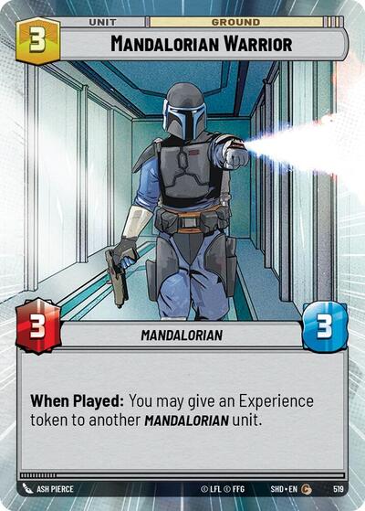 Mandalorian Warrior - Hyperspace (Shadows of the Galaxy)(SHD-519/522)(C)