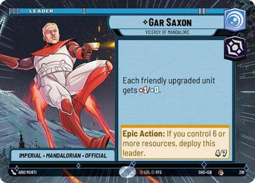 Gar Saxon, Viceroy of Mandalore - Hyperspace (Shadows of the Galaxy)(SHD-281/522)(C)