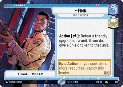 Finn, This is a Rescue - Hyperspace (Shadows of the Galaxy)(SHD-283/522)(R)