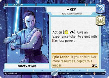 Rey, More Than a Scavenger - Hyperspace (Shadows of the Galaxy)(SHD-284/522)(C)