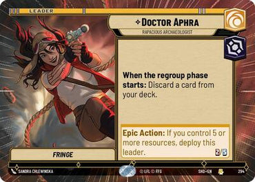 Doctor Aphra, Rapacious Archaeologist - Hyperspace (Shadows of the Galaxy)(SHD-294/522)(R)